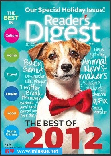 《读者文摘》(readers digest)扫描版[PDF]